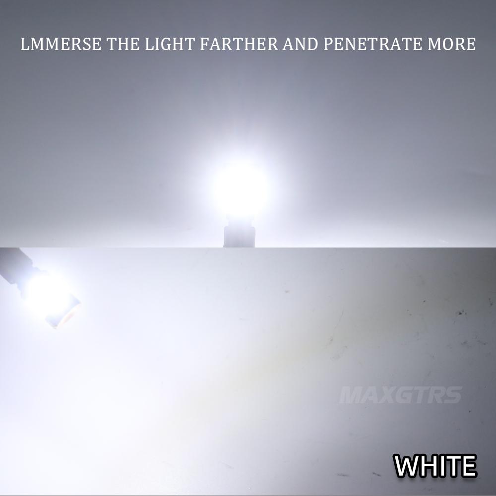 MAXGTRS 2x 2000LM T15 W16W LED Canbus 912 921 Bulb T16 Reverse Light Car High Power Car Back Up Reversing Light White белый