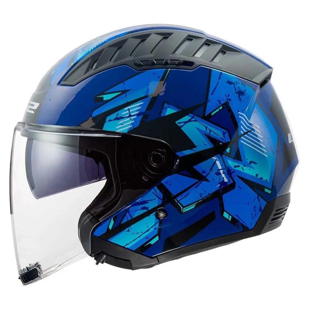 LS2 Open Face Helmet OF600 Copter II Kanji