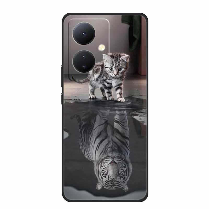 Für vivo V29 Lite 5G Hüllen V29Lite Mode Weiches TPU Silikon Rückseitenabdeckungen für Vivo V29 Lite Handyhülle Coque Funda Etui V 29 Lite