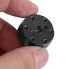 Aluminium Alloy Front Wheel Hex Hub Adapter for Axial  Rock Racer 90026 RC Car (Black)
