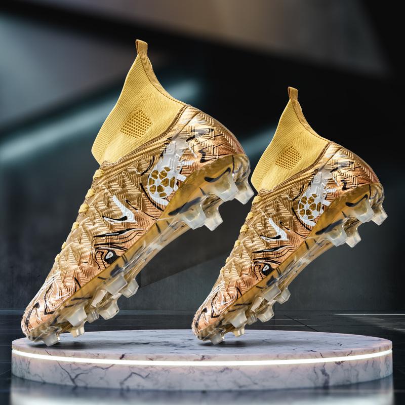 Temu football shoes wholesale adult grass training shoes TF broken nails primary school sports football shoes World Cup