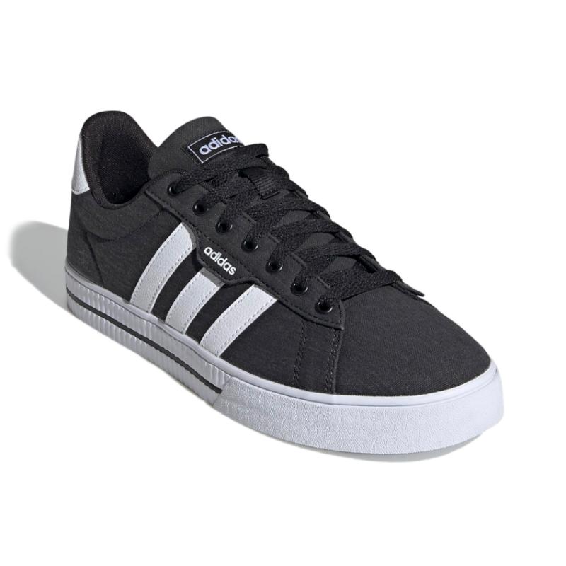 adidas Denné 3.0 Čierne Biele Plátenné Tenisky FW7033