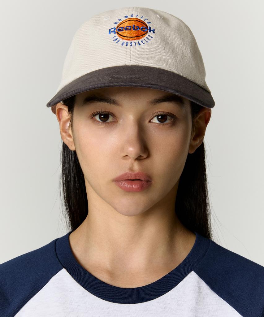 REEBOK Basketball Ball Cap - Off-White