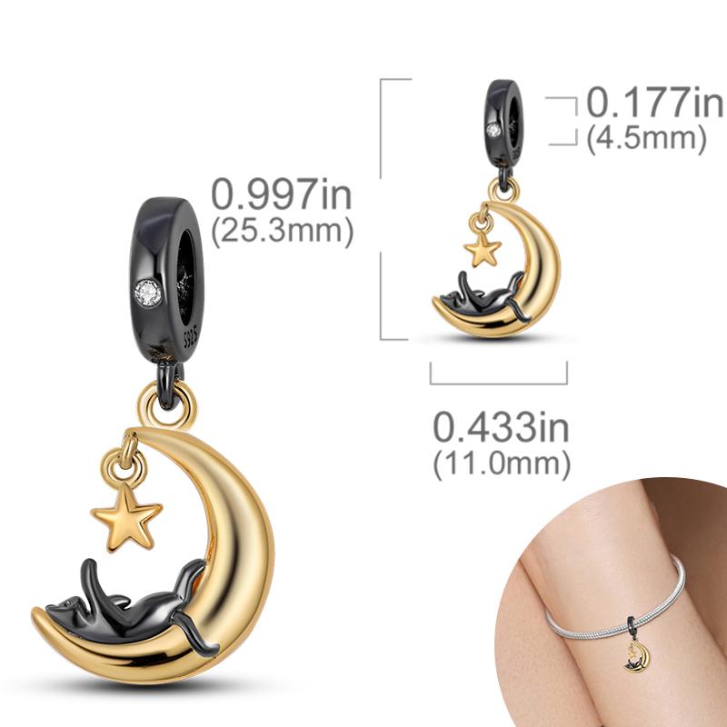 New Copper Plated Cute Dog Pets Charms Beads Fit Original Bracelet Charms Diy For Women Pendant Beads Jewelry Gift