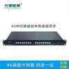 4K HDMI 4x1 KVM Switch with Seamless Switching