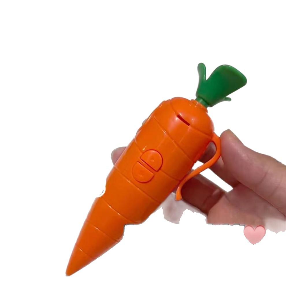 Xiaohongshu-Style Cute Carrot Voice Recorder Pen - Student Toy & Ballpoint Recorder
