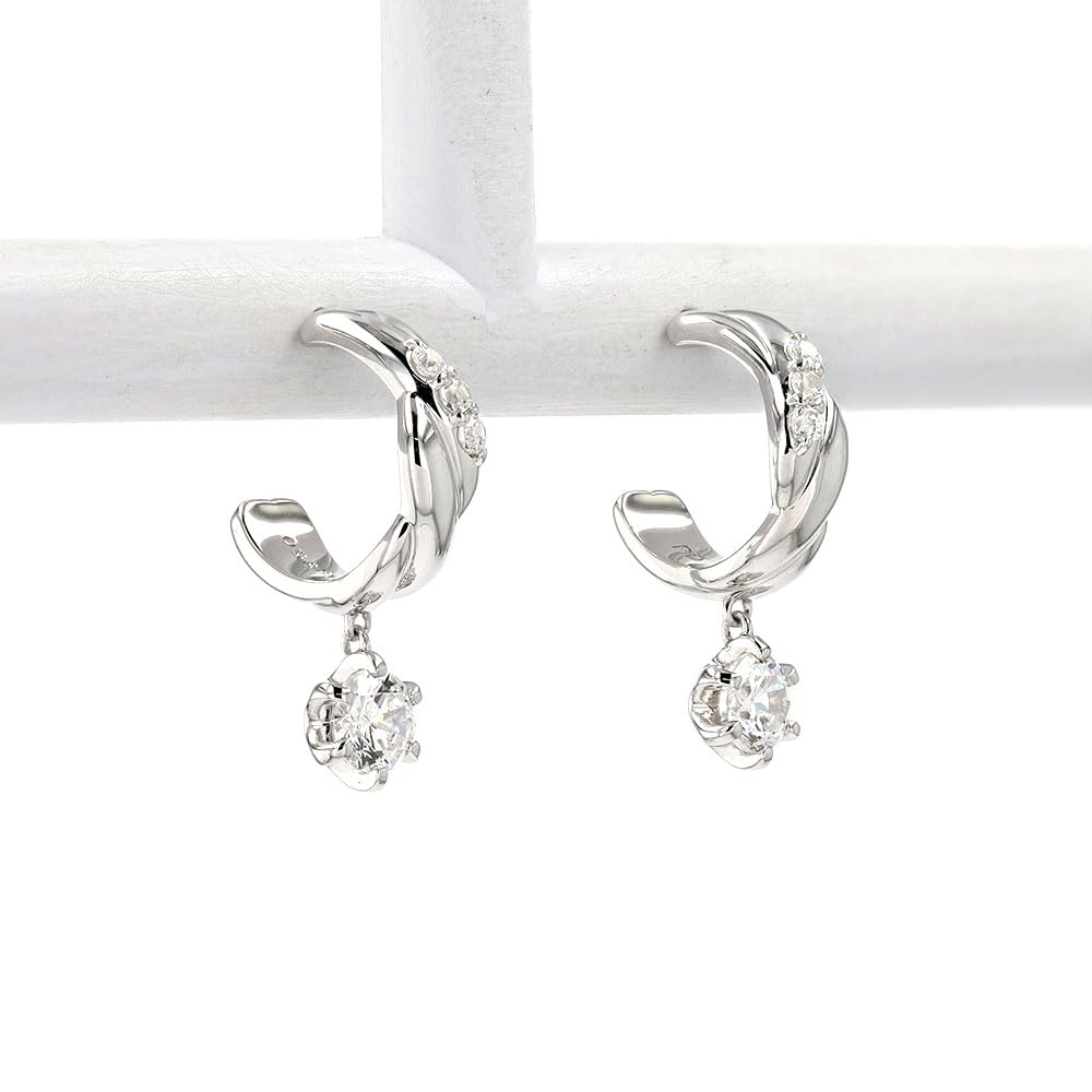 Pinky Dianne Silver Cubic Zirconia Earrings VPRPD52232 &