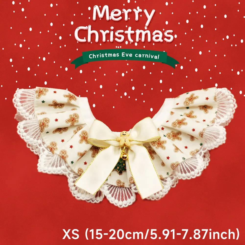 Christmas Series Pet Cat And Dog Saliva Towel Collar For Pets Only Fashion Accessories Different Models Can Be Selected