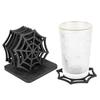 60pcs Spooky Spider Web Coasters Festive Halloween Coaster Halloween Table Decor Halloween Table Placemats Home Decoration Set