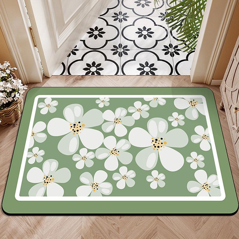 Entrance Carpet Anti Slip Floor Mat Easy To Maintain Bathroom and Toilet Entrance Foot Mat