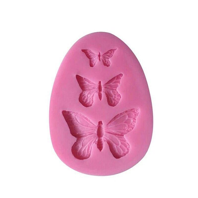Silicone Molds for Cake Decorating Butterfly Shape Candy Chocolate Mold