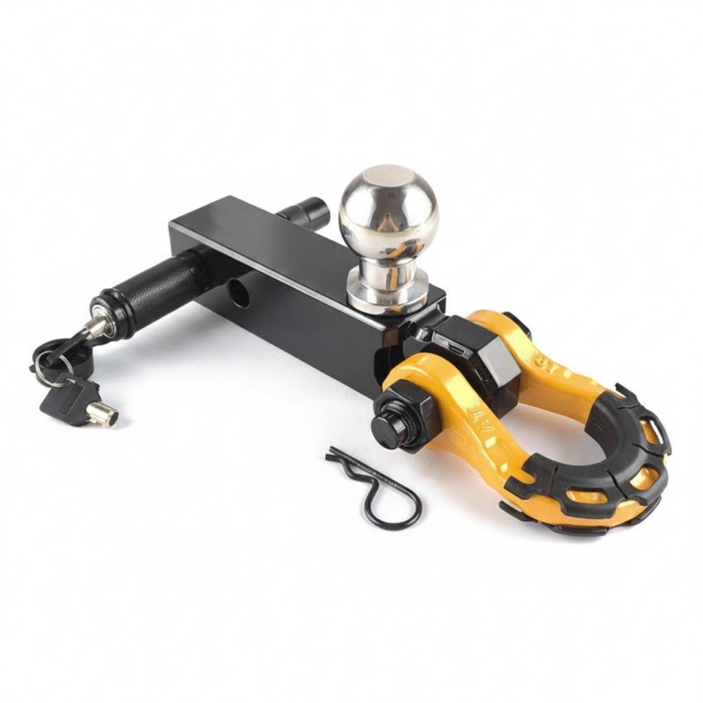 Hitch Adapter Compact Tow Mount Integrated