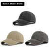 Men Women Baseball Cap Casual Unisex Baseball Cap Vintage Washed Cotton Fits Breathable Adjustable Solid Hip-Hop Dad Hat