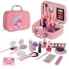 Mädchen Schminkspielzeug Simulation Lippenstift Lidschatten Rouge Plastik Thanksgiving Für Kinder Geburtstag Glückliches Geschenk Rollenspiel Set
