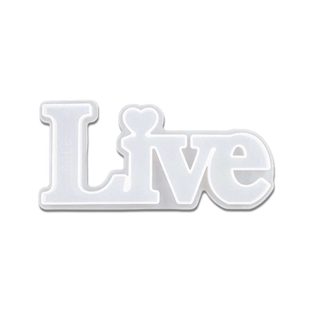 

Portable Silicone Non-stick English Letter Mold Casting Mousse Jewelry Making Mould Baking Decoration Bakeware Tool Gift md3303