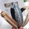 PROLY New Fashion Women Headband Center Knot Bohemia Hairband Adult Casual Shining Sequins Individuality Hair Accessories
