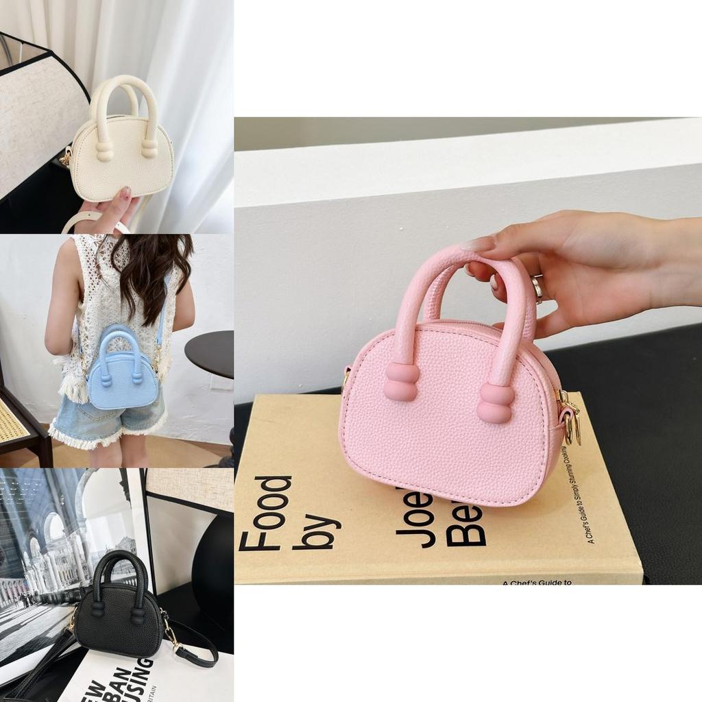 Cute Mini Shoulder Bag 2024 Spring Summer New Simple Solid Color Crossbody Bag In Chic Candy Colors