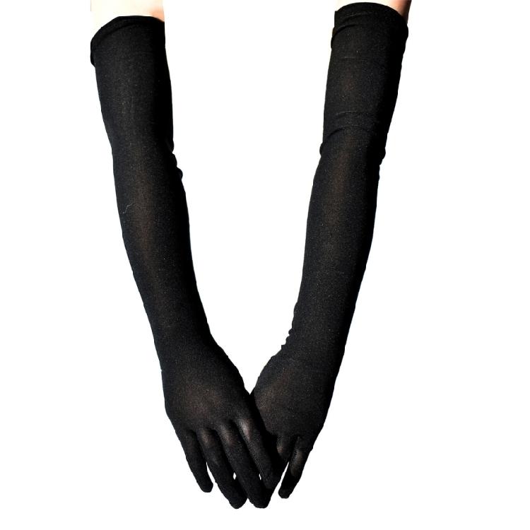 Christmas Glove for Women Banquets Party Long Sleeve Glove Elastic Driving Glove