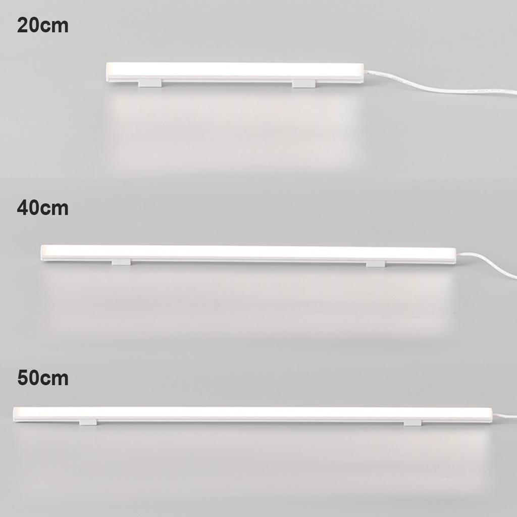 Led Light Tube Reading Lamp Learning 3colors Leds Night With Magnetic Usb Plug 20cm-50cm Strip Dimmable Bar Desk Bedside Cabinet