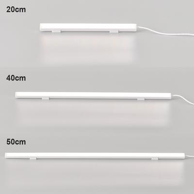 Led Light Tube Reading Lamp Learning 3colors Leds Night With Magnetic Usb Plug 20cm-50cm Strip Dimmable Bar Desk Bedside Cabinet