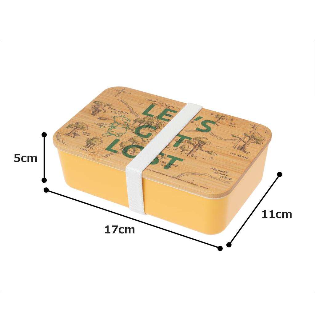 Maebata Disney Winnie the Pooh Lunch 52845 Box, 600ml, D-WP33