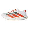 NCAA x adidas Adizero Evo SL Miami Herren Sneaker Weiß Schuhwerk-Weiß Dunkelgrün JQ2148