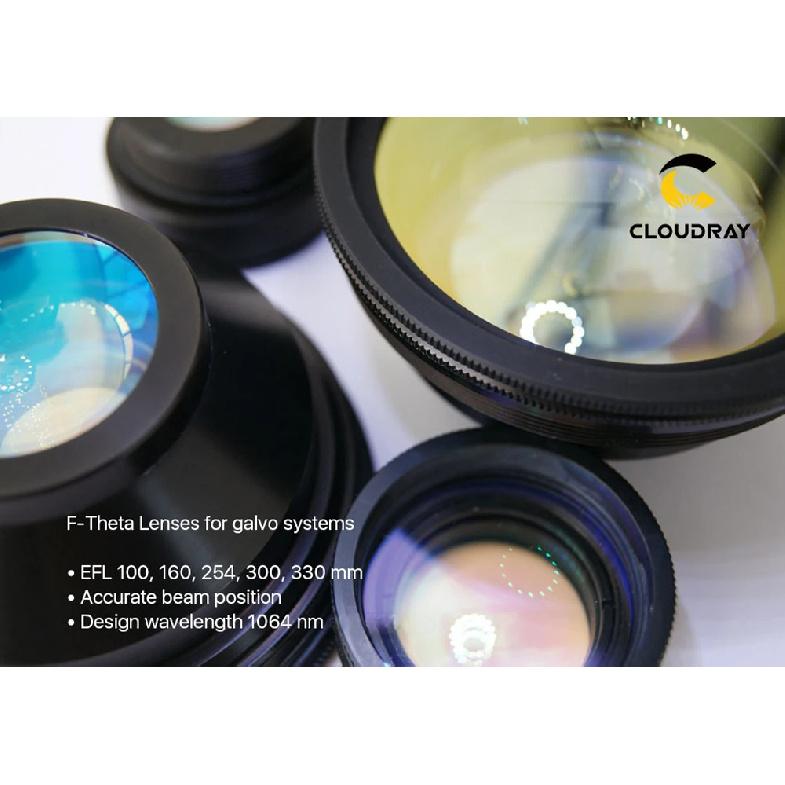 F-theta Scan Lens Field Lens 1064nm 50x50 - 300x300 F63-420mm for 1064nm YAG Optical Fiber Laser Marking Machine Parts