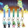 Creative Cartoon Alien Keychain Pvc Keyring For Fun Gift Ideas Unique Modern Art Style