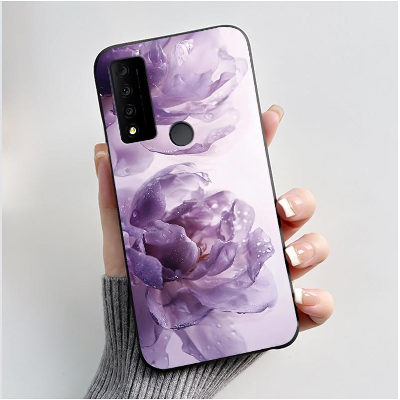 For TCL 30 XE 30 V 5G 30 XL Case Luxury Cute Cool Black Silicone Back Cover For TCL 30XE 30V 30XL Phone Cases TCL30XE Etui Funda