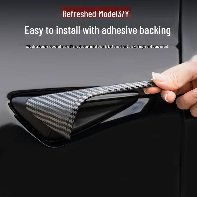 Tesla Model 3/Y Fender Camera Anti-Scratch Emblem Cover Modification