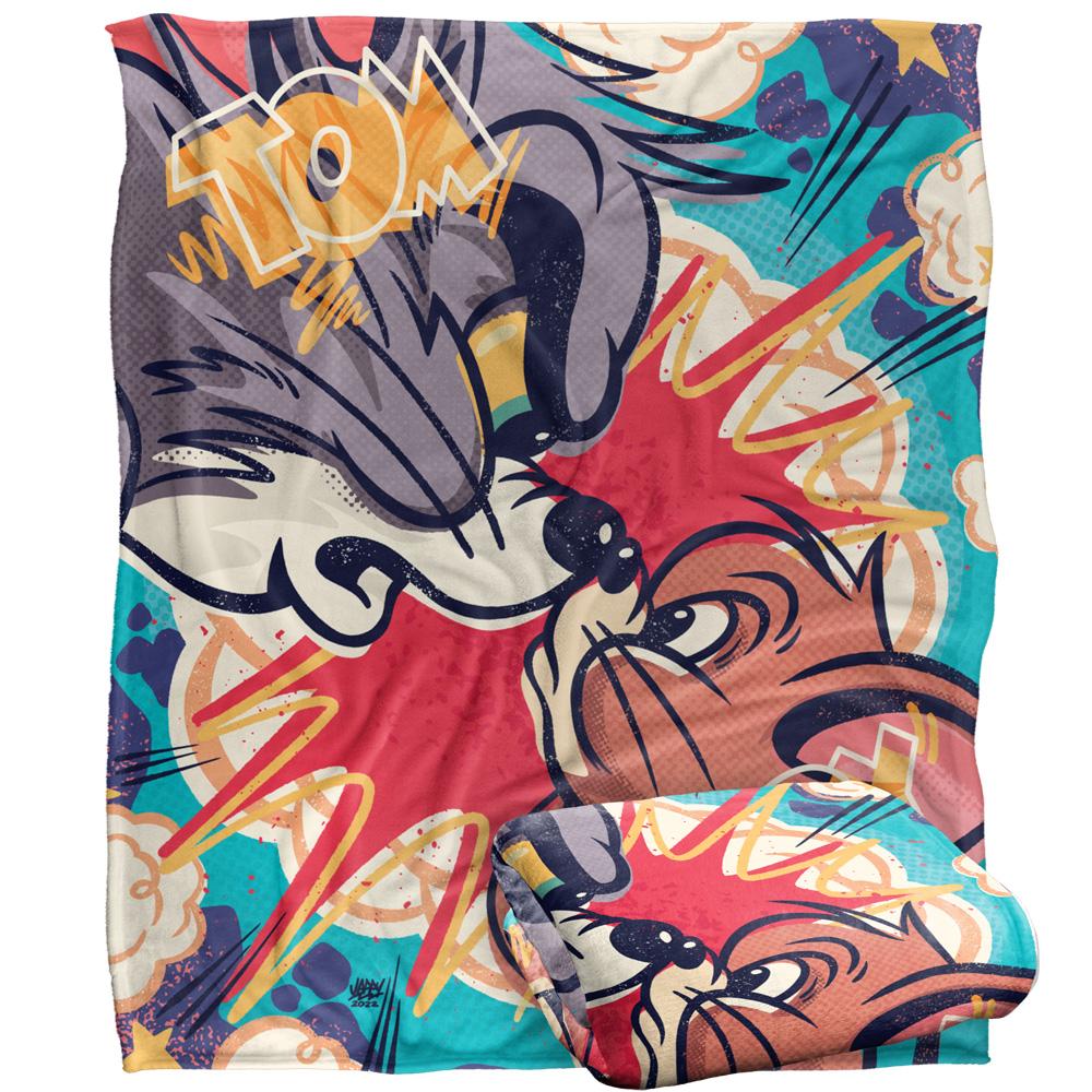 Tom & Jerry Jappy Agoncillo Silky Supersoft Blanket