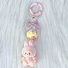 Bubble Mart Cute Bead Mobile Chain Pendant Slippers Sitting Posture SP Hand Drawn Bead Pendant Hanging Decoration Bag Hanging