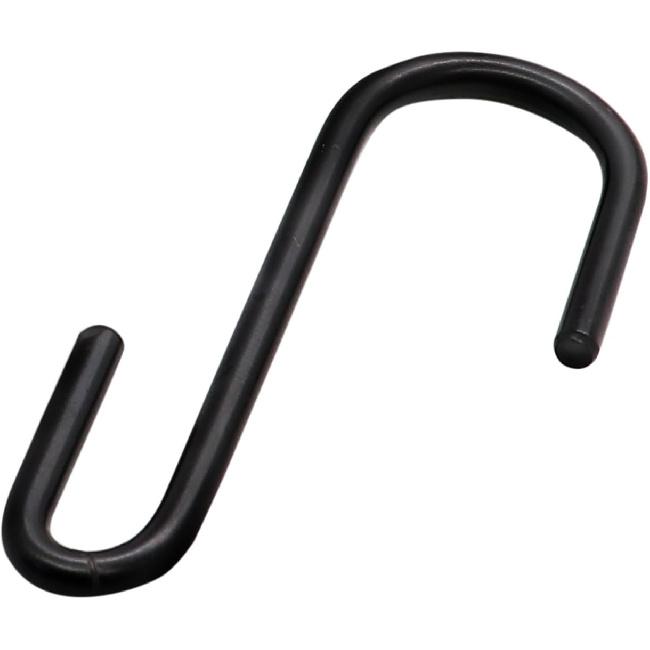 24 Pack 3 inch Heavy Duty S Hooks Pan Pot Holder Rack Hooks Hanging Hangers S Shaped Hooks for Kitchenware Pots Utensils Clothes Bags Towels Plants