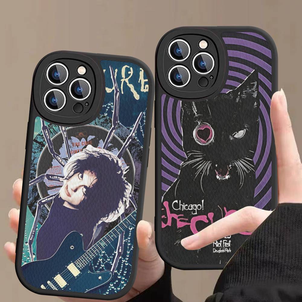 Hot Classic Rock The C-CureS Band Phone Case Hard Leather For IPhone 14 13 16 Mini 15 14 11 12 Pro Max Plus Fundas