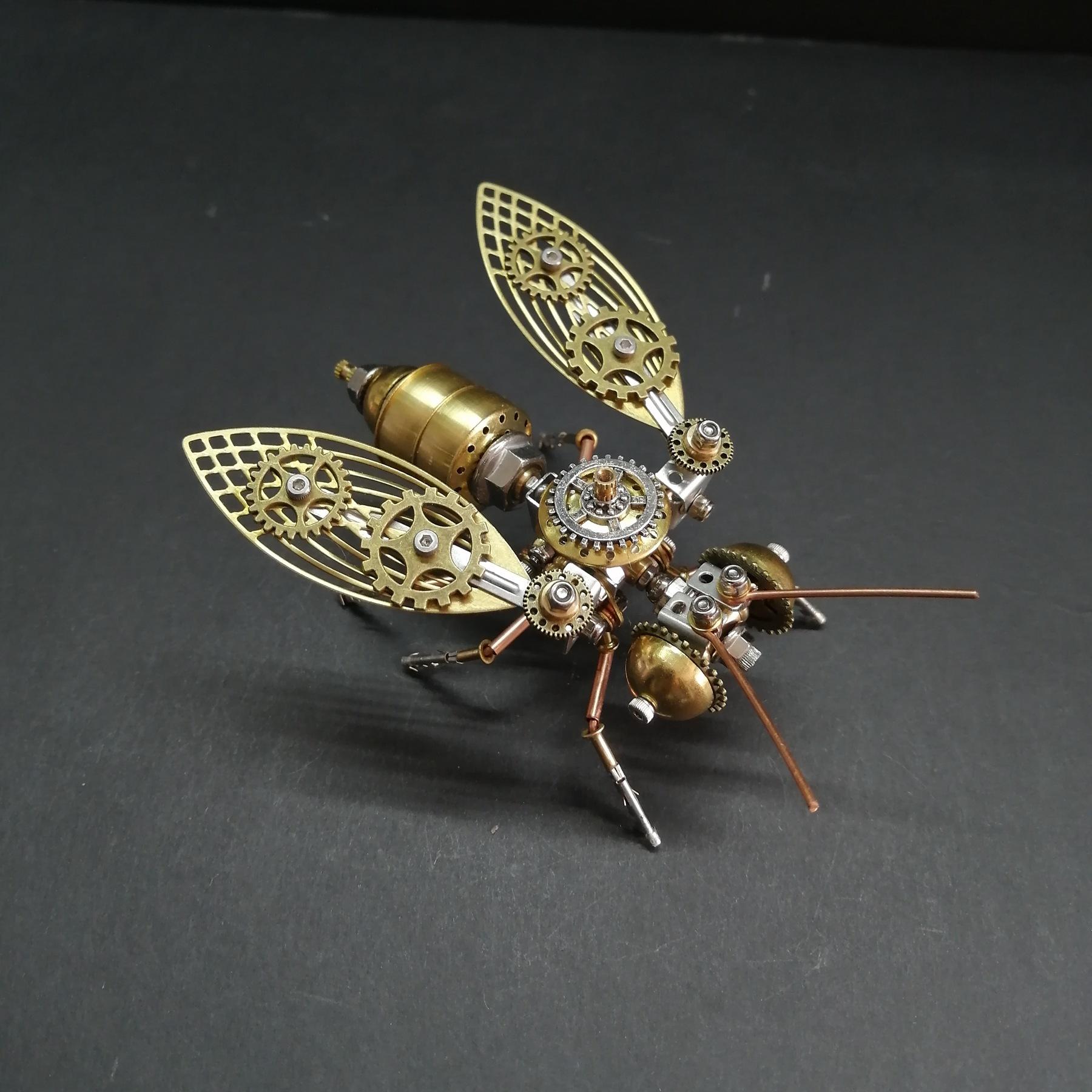 

3D metal mechanical punk style assembly model kit, big bee