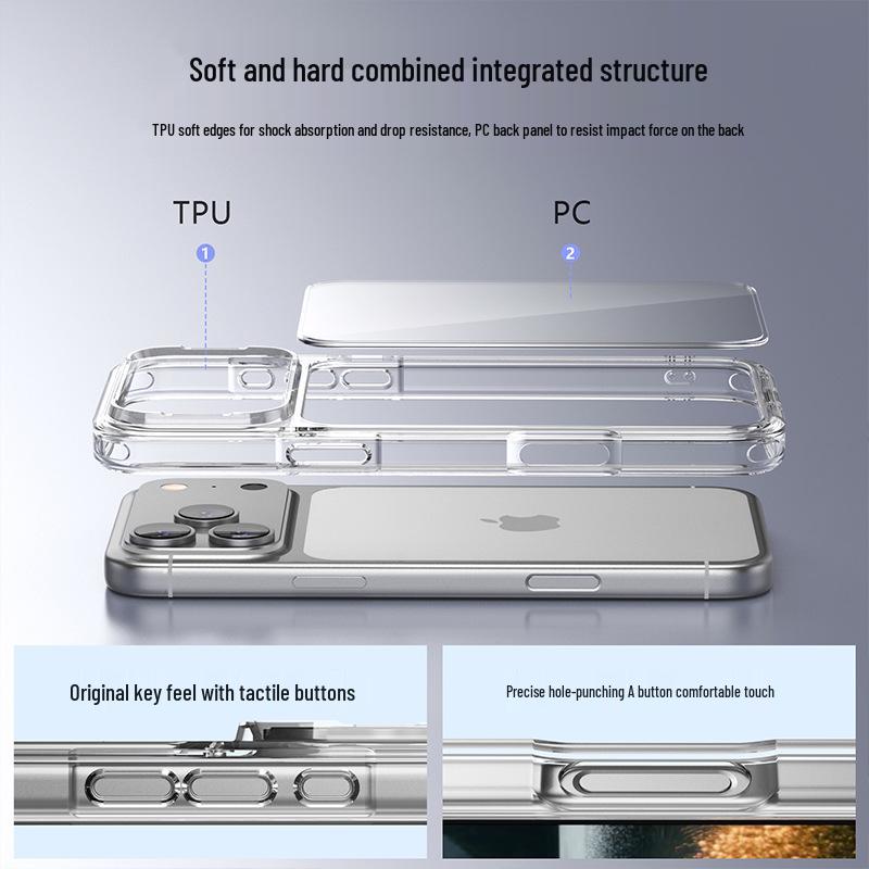 iPhone 18 Pro Max Case: High-Transparency Protective Cover, Anti-Drop Design