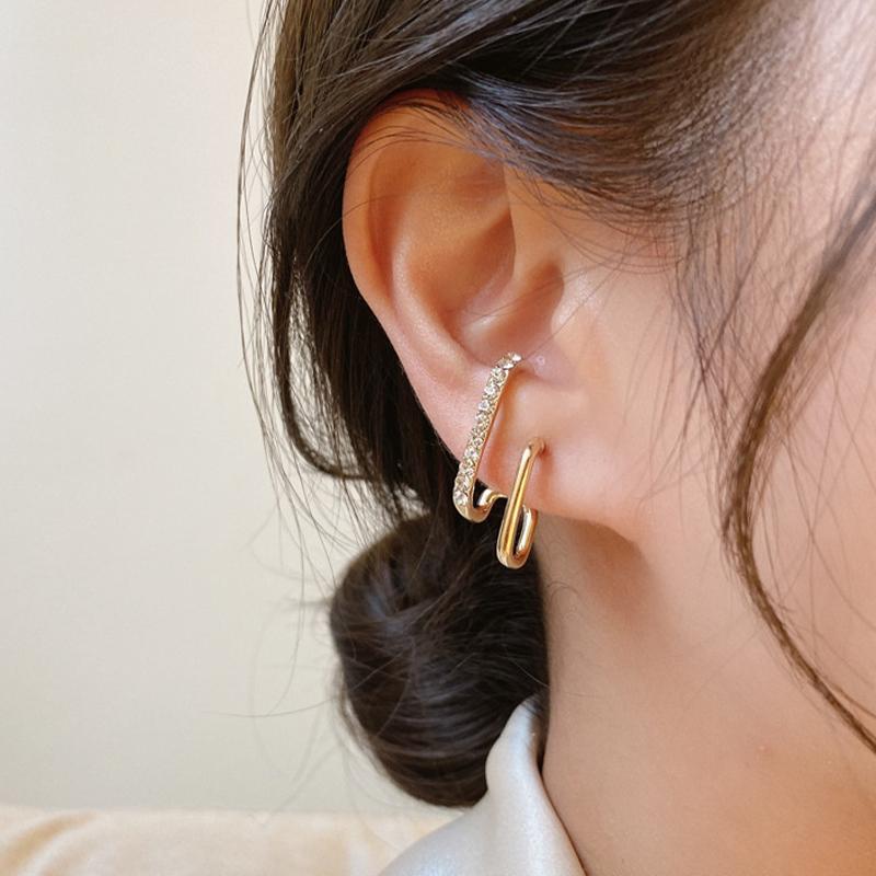Luxury Women'S Earrings Rhinestone Fringe Hanging Zircon Earrings New Shiny Wedding Statement Party Jewelry Gifts