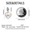 Genuine Charm Copper Love Heart Bead Fits Charm Plata Bracelet For Women Women Jewellery Crafting DoItYourself