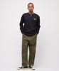 AVIREX RESTORE COLLECTION ARMY CHINO PANTS "REPAIR CUSTOM" XL 310 Olive 783-5210028