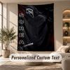 Wall Hanging Tapestry Art Cloth Bedroom Room Background DecorScream Ghostface