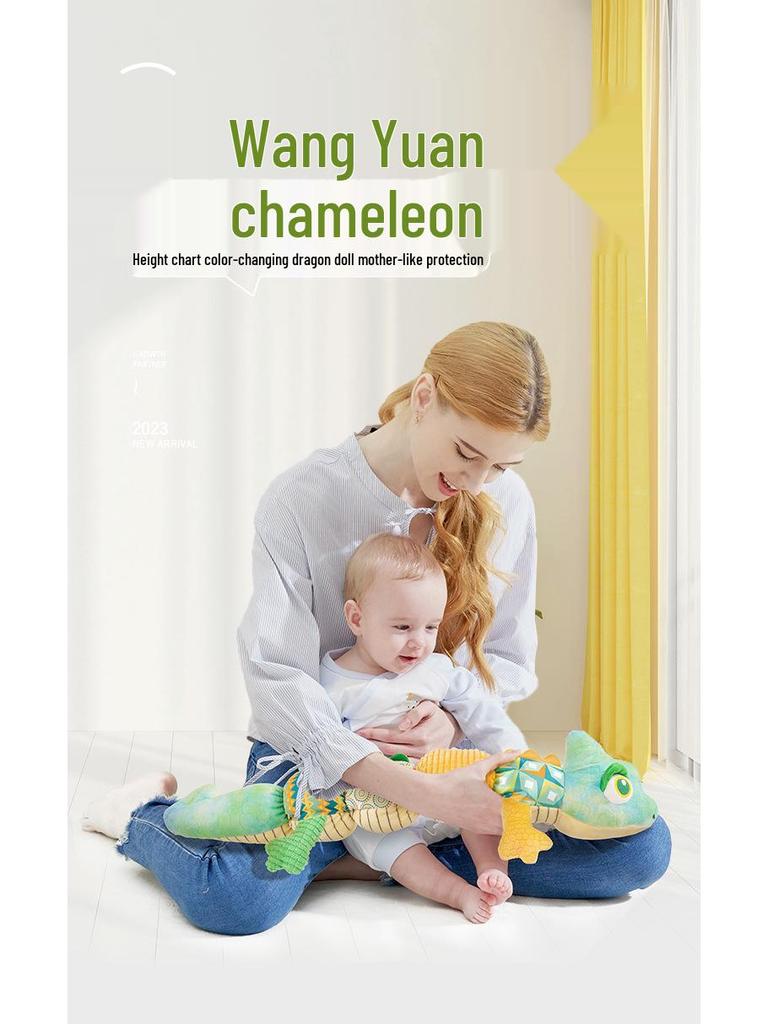 Sozzy Chameleon Plush: Color-Changing, Soothing Music Baby Toy for Newborns and Infants (0-1 Year) Educational & Enlightenment.