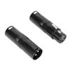 XLR Adapters Male to Male and Male to Female 3 PIN Balanced XLR Coupler Connector for Live Streaming Studio Stage