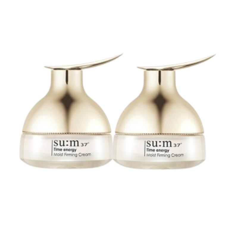 SUM37 Creme Firmador Hidratante Time Energy 80ml Creme Facial Hidratante Antienvelhecimento Fermentado Coreano