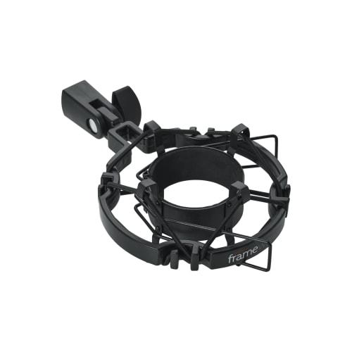 GATOR Frameworks Universal Shock Mount Microphone Holder for Condenser Microphones, 55-60mm Diameter (GMF-MIC-SM5560)