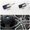 For All E46 E39 E38 E90 E60 E36 F30 F20 X1 X3 X5 M Logo Car Steering Wheel Hub Caps Center Emblem Badge Sticker DIY Sticker CUQ1 