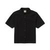 [Snowpeak] Air Dot Women's Pocket Short Sleeve Shirt Black (S25MWTSH35)