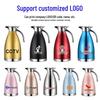 Thermos Stile Europeo in Acciaio Inossidabile 304, Grande Capacità a Doppio Strato per Caffè e Acqua Calda - Logo Regalo Personalizzabile