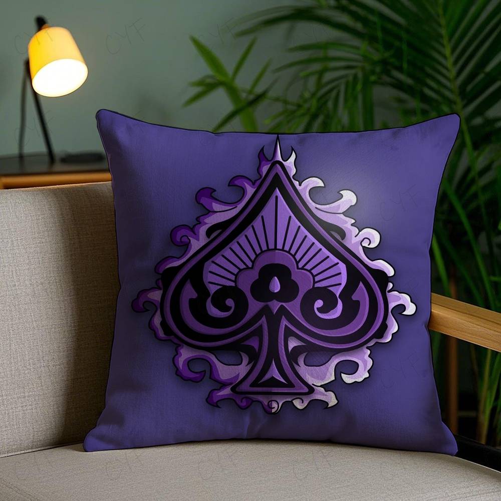 Hot Anime Cartoon Black Clover Pillow Case Custom Printed Brushed Fleece Pillow, Baby Skin-Touch, Eco-Friendly Dye-Sublimation C