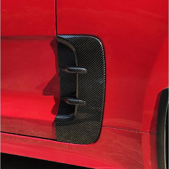 Car Front Door Fender Hole Grille Leaf Plate Air Outlet Decoration Cover Strip For Kia Stinger 2018-2023 Exterior Styling