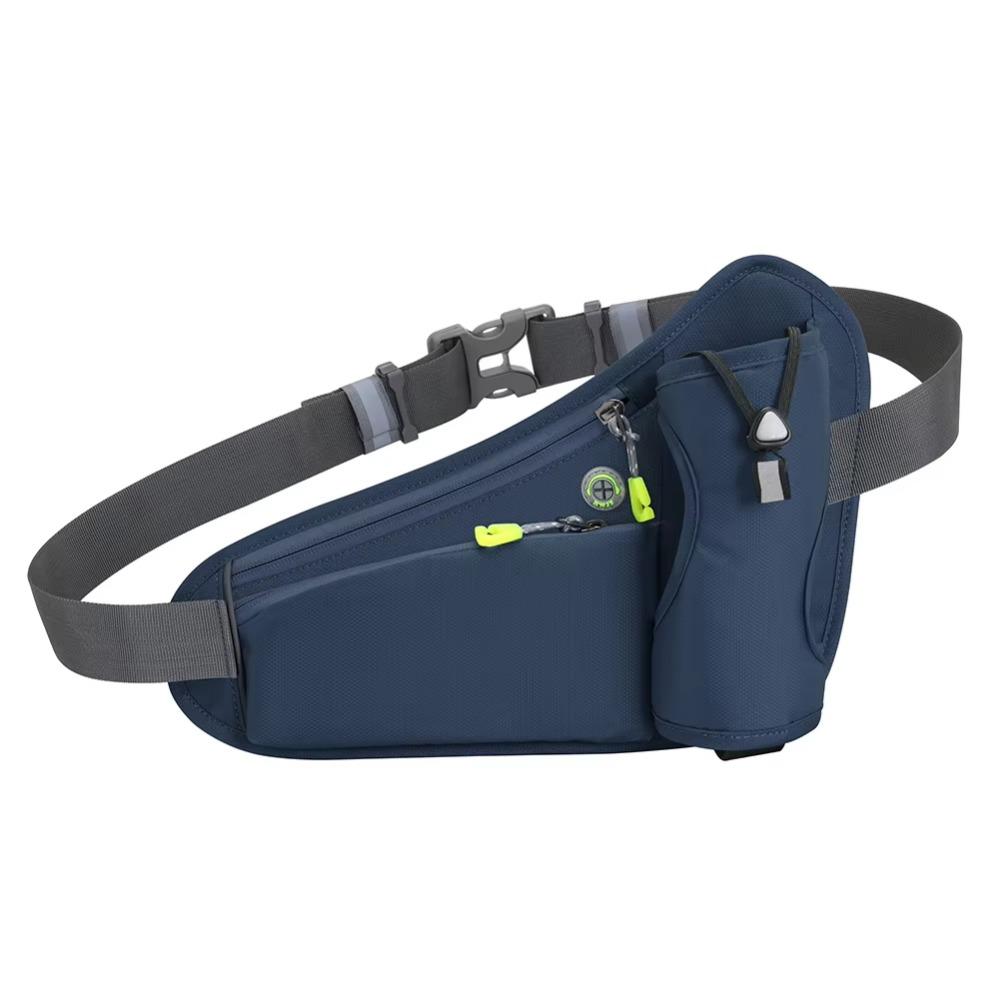 Adjustable Strap Cell Phone Pouch Reflective Design Running Waist Belt Bag  Travel